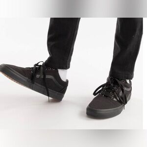 Men’s black on black Vans Skate sneaker